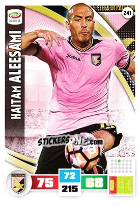 Cromo Haitam Aleesami - Calciatori 2016-2017. Adrenalyn XL - Panini