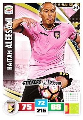 Cromo Haitam Aleesami - Calciatori 2016-2017. Adrenalyn XL n. 241a - Panini