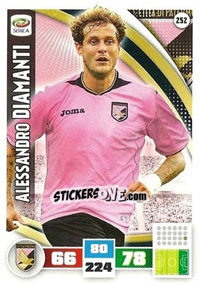 Figurina Alessandro Diamanti - Calciatori 2016-2017. Adrenalyn XL - Panini