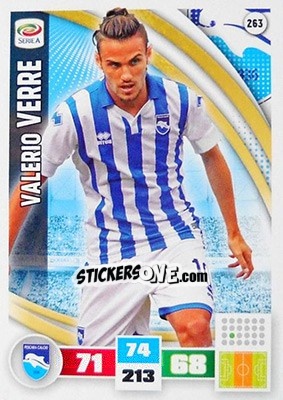 Sticker Valerio Verre - Calciatori 2016-2017. Adrenalyn XL n. 263 - Panini