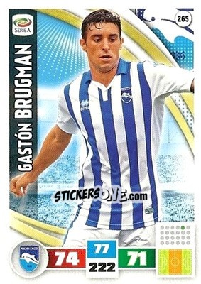 Sticker Gastón Brugman - Calciatori 2016-2017. Adrenalyn XL - Panini