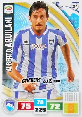 Figurina Alberto Aquilani - Calciatori 2016-2017. Adrenalyn XL - Panini