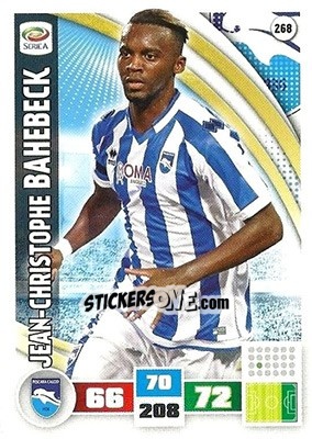 Cromo Jean-Christophe Bahebeck - Calciatori 2016-2017. Adrenalyn XL - Panini