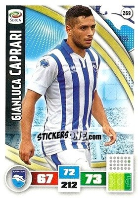 Figurina Gianluca Caprari - Calciatori 2016-2017. Adrenalyn XL - Panini