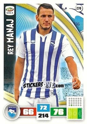 Sticker Rey Manaj - Calciatori 2016-2017. Adrenalyn XL - Panini