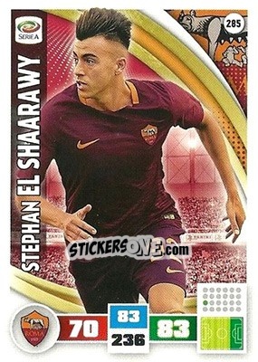 Sticker Stephan El Shaarawy - Calciatori 2016-2017. Adrenalyn XL n. 285 - Panini