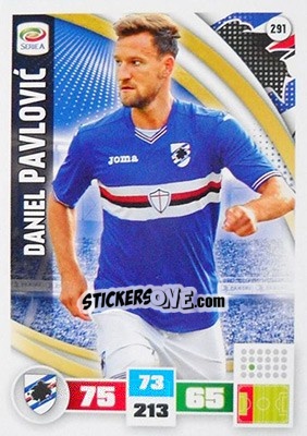 Cromo Daniel Pavlovic - Calciatori 2016-2017. Adrenalyn XL - Panini