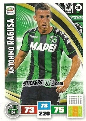 Sticker Antonino Ragusa - Calciatori 2016-2017. Adrenalyn XL n. 318 - Panini