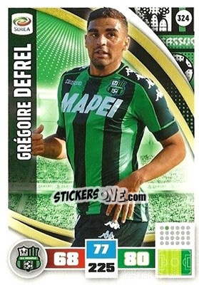 Sticker Grégoire Defrel - Calciatori 2016-2017. Adrenalyn XL n. 324 - Panini