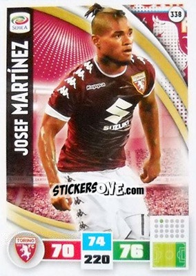 Sticker Josef Martínez - Calciatori 2016-2017. Adrenalyn XL n. 338 - Panini