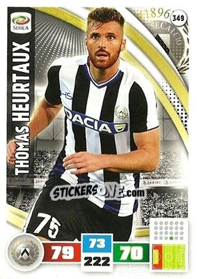 Cromo Thomas Heurtaux - Calciatori 2016-2017. Adrenalyn XL - Panini