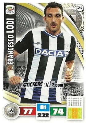 Sticker Francesco Lodi - Calciatori 2016-2017. Adrenalyn XL - Panini