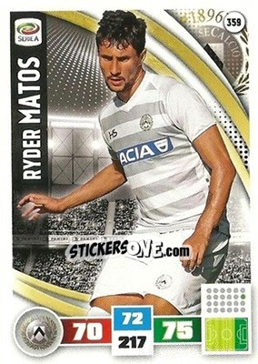 Sticker Ryder Matos - Calciatori 2016-2017. Adrenalyn XL n. 359 - Panini