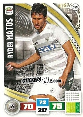 Cromo Ryder Matos - Calciatori 2016-2017. Adrenalyn XL - Panini