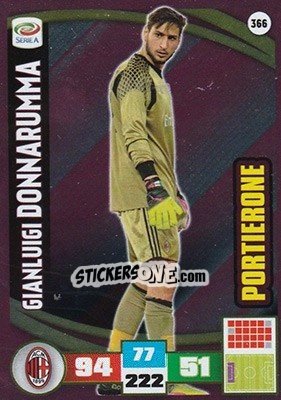 Sticker Gianluigi Donnarumma - Calciatori 2016-2017. Adrenalyn XL - Panini