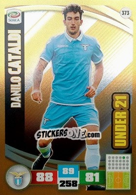 Sticker Danilo Cataldi - Calciatori 2016-2017. Adrenalyn XL n. 373 - Panini