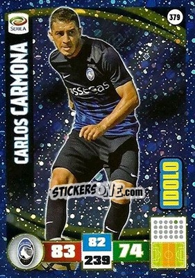 Figurina Carlos Carmona - Calciatori 2016-2017. Adrenalyn XL - Panini