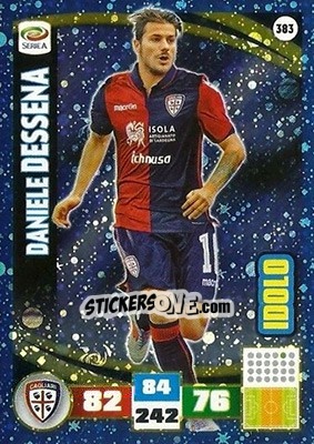Sticker Daniele Dessena - Calciatori 2016-2017. Adrenalyn XL n. 383 - Panini