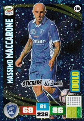 Sticker Massimo Maccarone - Calciatori 2016-2017. Adrenalyn XL n. 390 - Panini