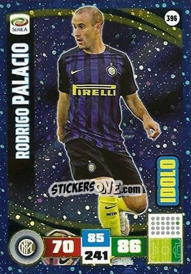 Sticker Rodrigo Palacio - Calciatori 2016-2017. Adrenalyn XL n. 396 - Panini