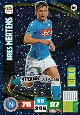 Sticker Dries Mertens - Calciatori 2016-2017. Adrenalyn XL n. 404 - Panini