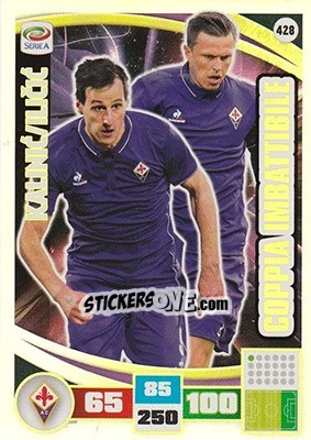 Sticker Kalinic / Ilicic - Calciatori 2016-2017. Adrenalyn XL n. 428 - Panini