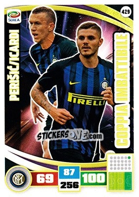 Sticker Perišic / Icardi - Calciatori 2016-2017. Adrenalyn XL n. 429 - Panini