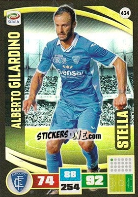 Sticker Alberto Gilardino - Calciatori 2016-2017. Adrenalyn XL n. 434 - Panini