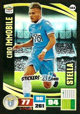 Sticker Ciro Immobile - Calciatori 2016-2017. Adrenalyn XL n. 444 - Panini