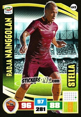Sticker Radja Nainggolan - Calciatori 2016-2017. Adrenalyn XL n. 449 - Panini