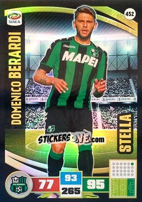 Sticker Domenico Berardi - Calciatori 2016-2017. Adrenalyn XL - Panini