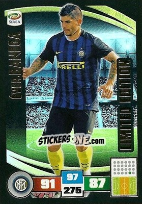 Sticker Éver Banega - Calciatori 2016-2017. Adrenalyn XL - Panini