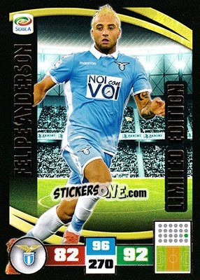 Sticker Felipe Anderson - Calciatori 2016-2017. Adrenalyn XL n. LE-FA - Panini