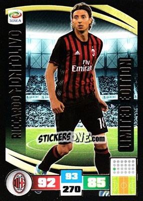 Cromo Riccardo Montolivo - Calciatori 2016-2017. Adrenalyn XL - Panini