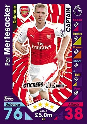 Sticker Per Mertesacker