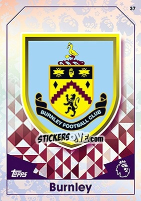 Cromo Club Badge - English Premier League 2016-2017. Match Attax - Topps