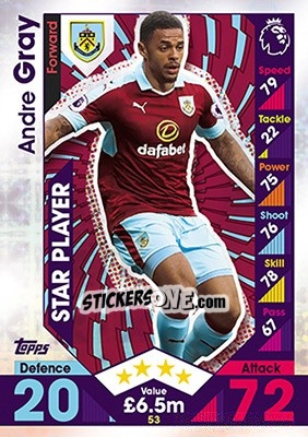 Sticker Andre Gray