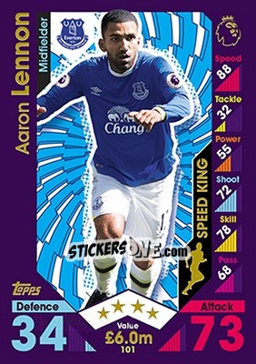 Sticker Aaron Lennon