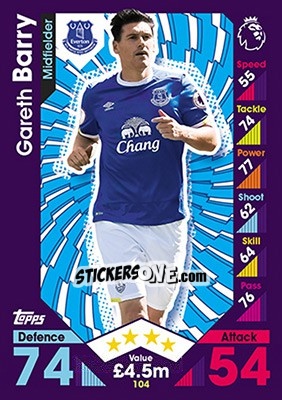 Cromo Gareth Barry