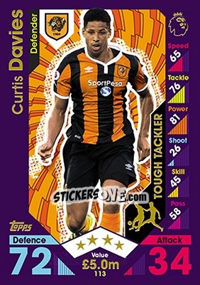 Sticker Curtis Davies