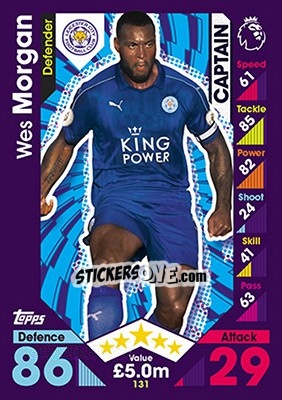 Sticker Wes Morgan