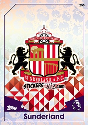 Sticker Club Badge - English Premier League 2016-2017. Match Attax - Topps