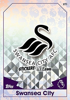 Figurina Club Badge - English Premier League 2016-2017. Match Attax - Topps