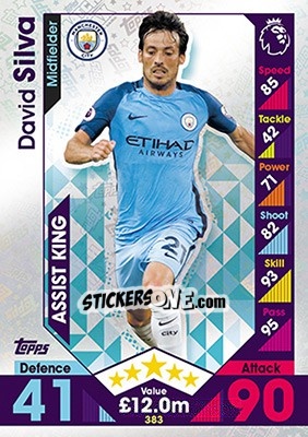 Cromo David Silva