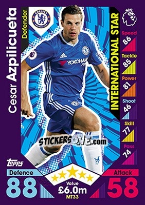 Sticker Cesar Azpilicueta