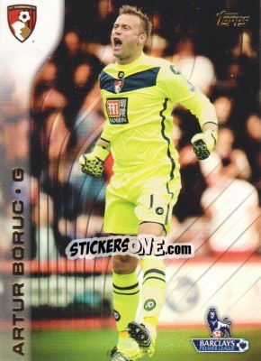 Sticker Artur Boruc - Premier Gold 2015-2016 - Topps