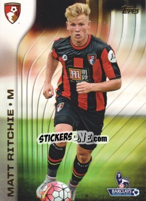 Sticker Matt Ritchie - Premier Gold 2015-2016 - Topps