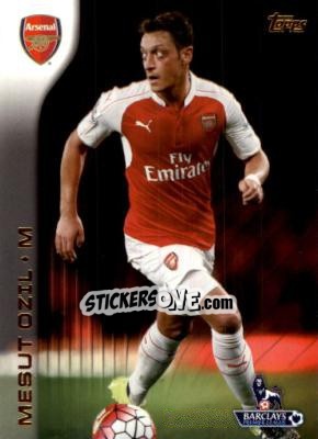 Sticker Mesut Ozil - Premier Gold 2015-2016 n. 13 - Topps