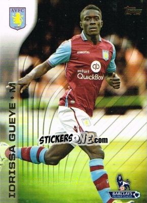 Sticker Idrissa Gueye - Premier Gold 2015-2016 n. 19 - Topps