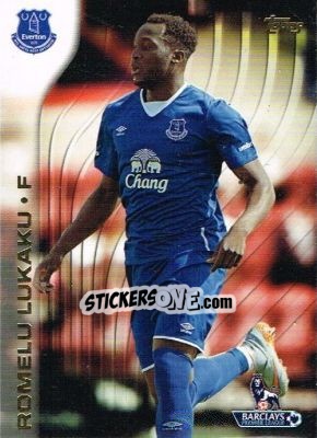 Sticker Romelu Lukaku - Premier Gold 2015-2016 n. 45 - Topps